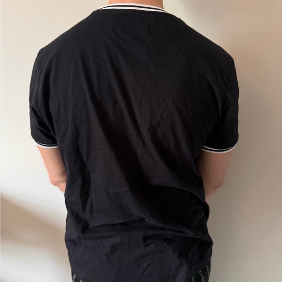 Black Short Sleeve Men's Tee - Picture 2 of 3